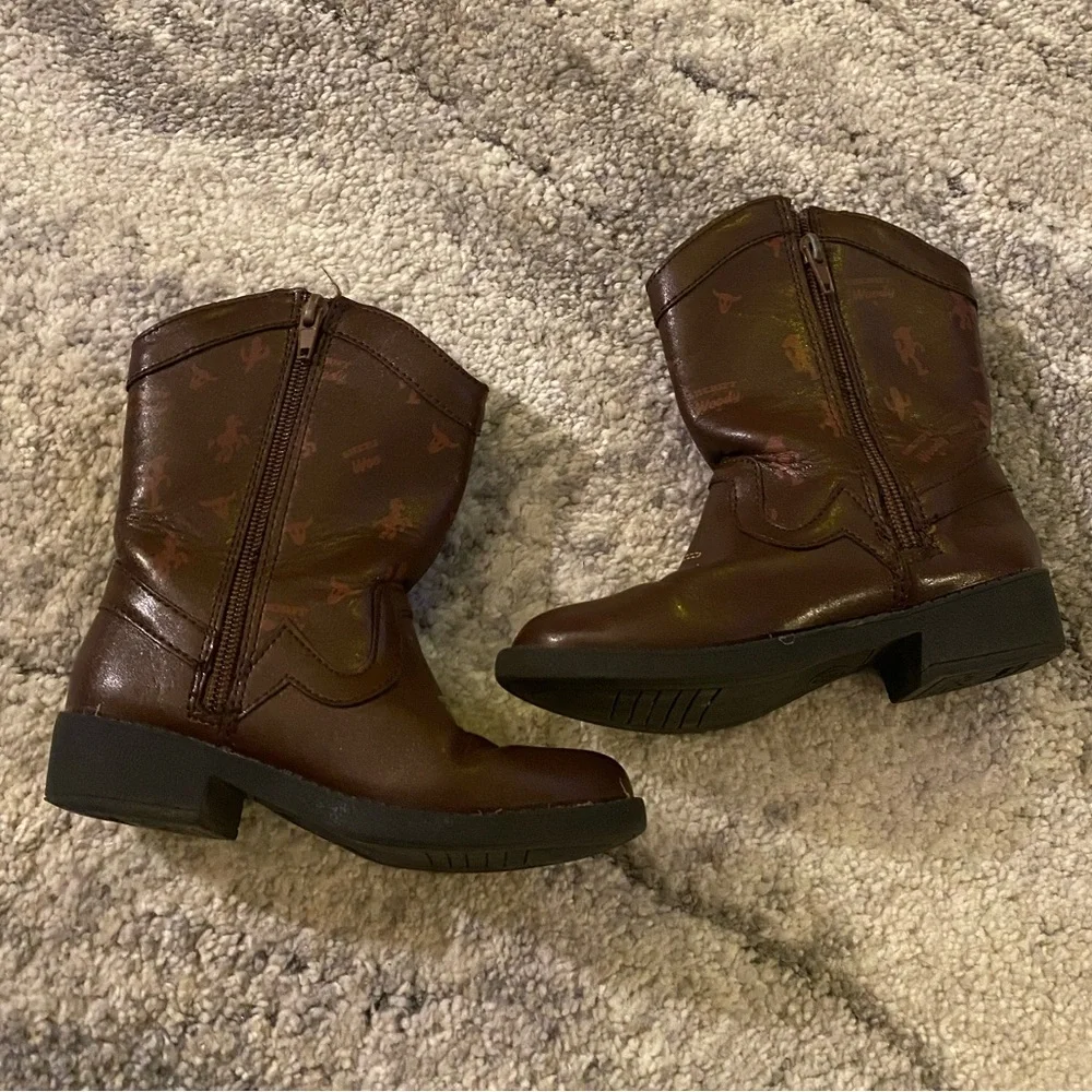 Toy Story Let’s Ride Cowboy Western Boots Size 10